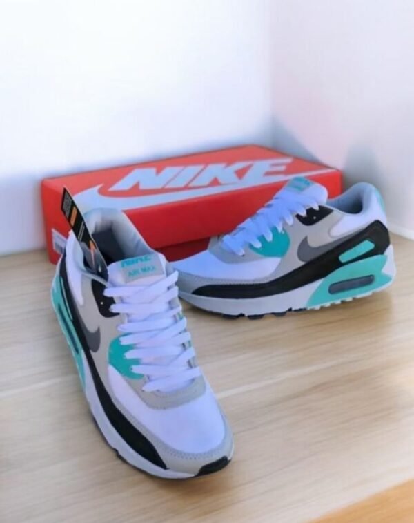 Tênis Nike Air Max 90, verde água - Imagen 2
